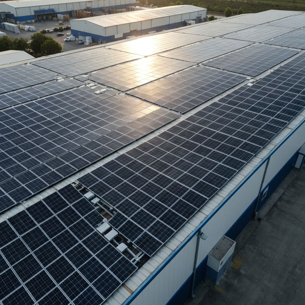 Industrijski solarni sistem