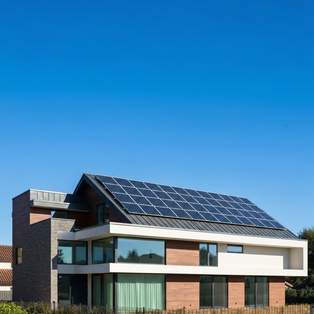 Solarni paneli na kući